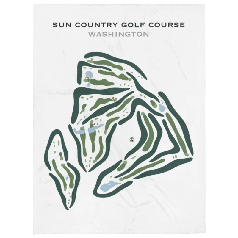 Sun Country Golf Course, Washington - Printed Golf Courses