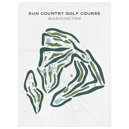 Sun Country Golf Course, Washington - Printed Golf Courses