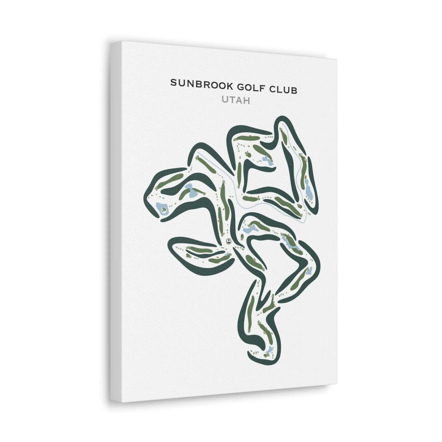 Sunbrook Golf Club, St George Utah - Printed Golf Courses