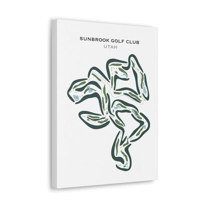 Sunbrook Golf Club, St George Utah - Printed Golf Courses