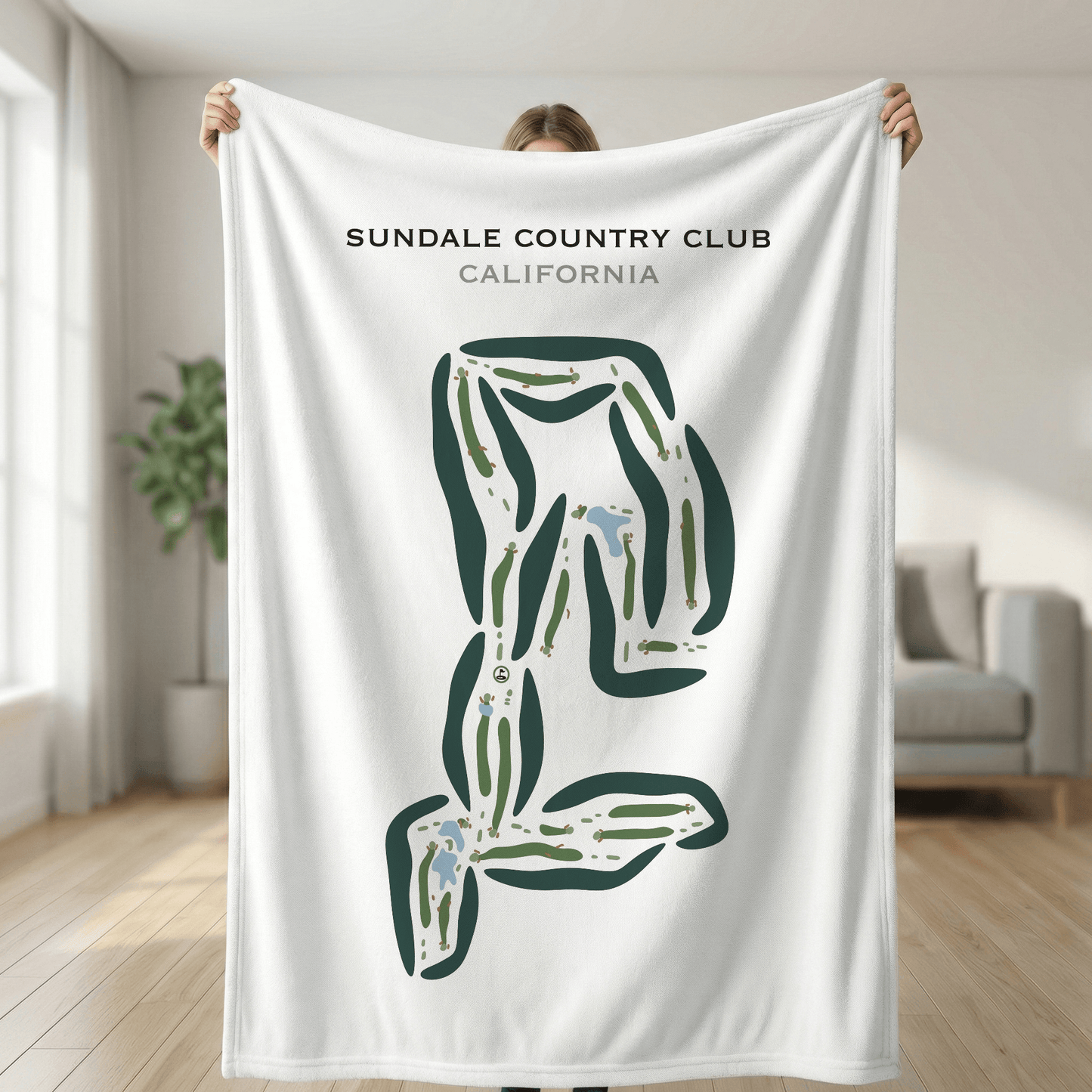 Sundale Country Club, California - Printed Golf Courses