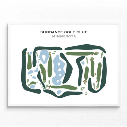Sundance Golf Club, Minnesota - Printed Golf Courses