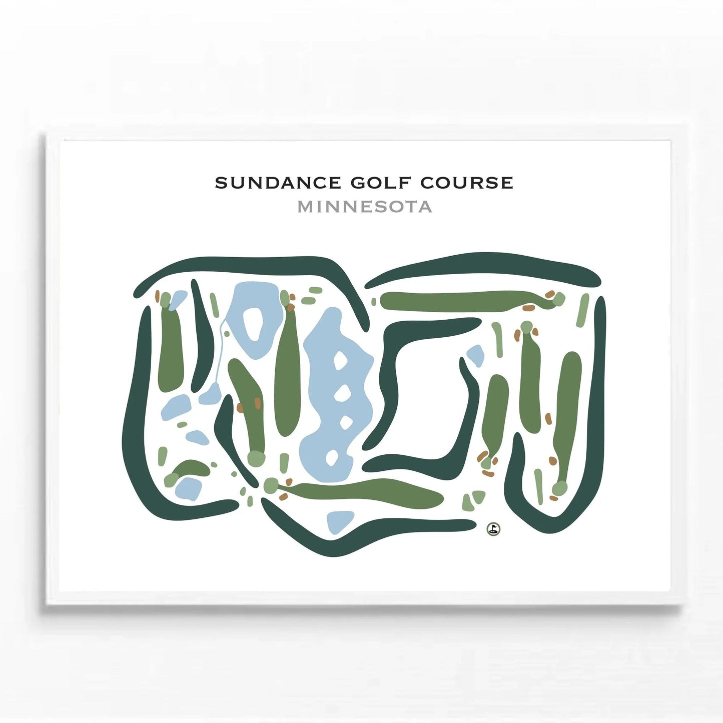 Sundance Golf Course, Minnesota - Printed Golf Courses