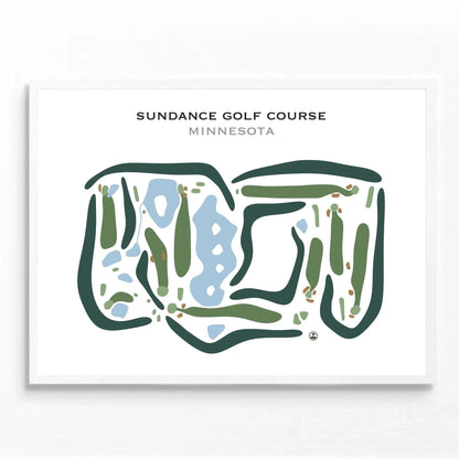 Sundance Golf Course, Minnesota - Printed Golf Courses