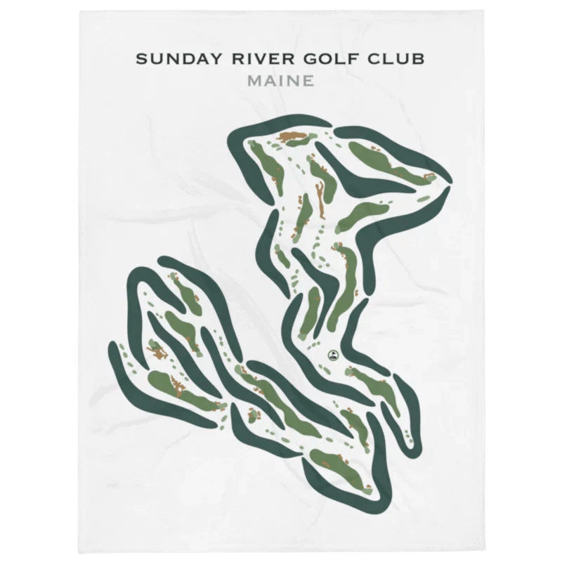 Sunday River Golf Club, Maine - Printed Golf Courses