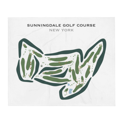 Sunningdale Country Club, New York - Printed Golf Courses