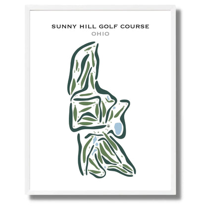 Sunny Hill Golf And Recreation INC. Ohio- Printed Golf Courses