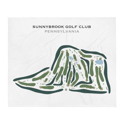Sunnybrook Golf Club, Pennsylvania - Printed Golf Courses