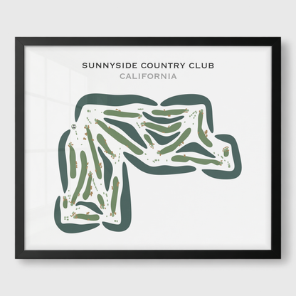 Sunnyside Country Club, California - Printed Golf Courses