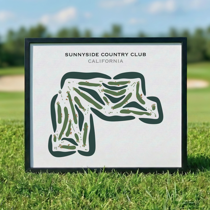Sunnyside Country Club, California - Printed Golf Courses