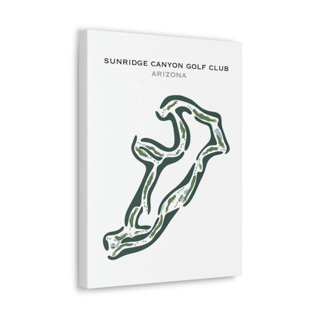 SunRidge Canyon Golf Club, Arizona - Printed Golf Courses