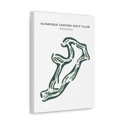 SunRidge Canyon Golf Club, Arizona - Printed Golf Courses