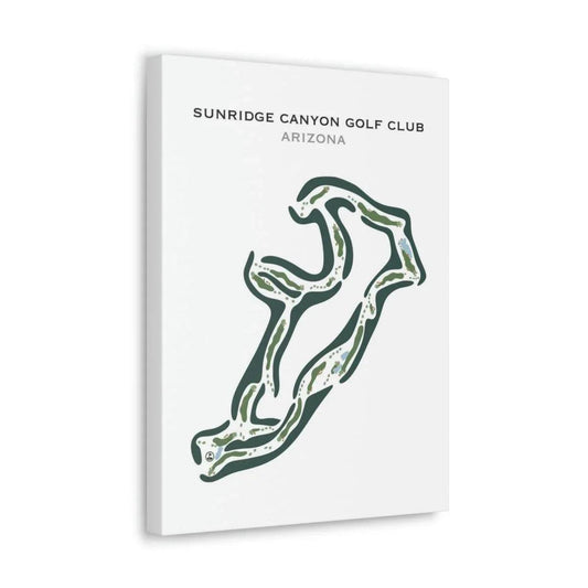SunRidge Canyon Golf Club, Arizona - Printed Golf Courses