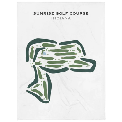 Sunrise Golf Course, Indiana - Printed Golf Courses