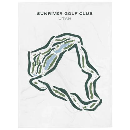 Sunriver Golf Club, St George Utah - Printed Golf Courses