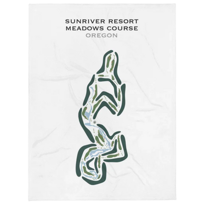 Sunriver Resort - Meadows Course, Oregon - Printed Golf Courses