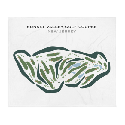 Sunset Valley Golf Course, New Jersey - Printed Golf Courses