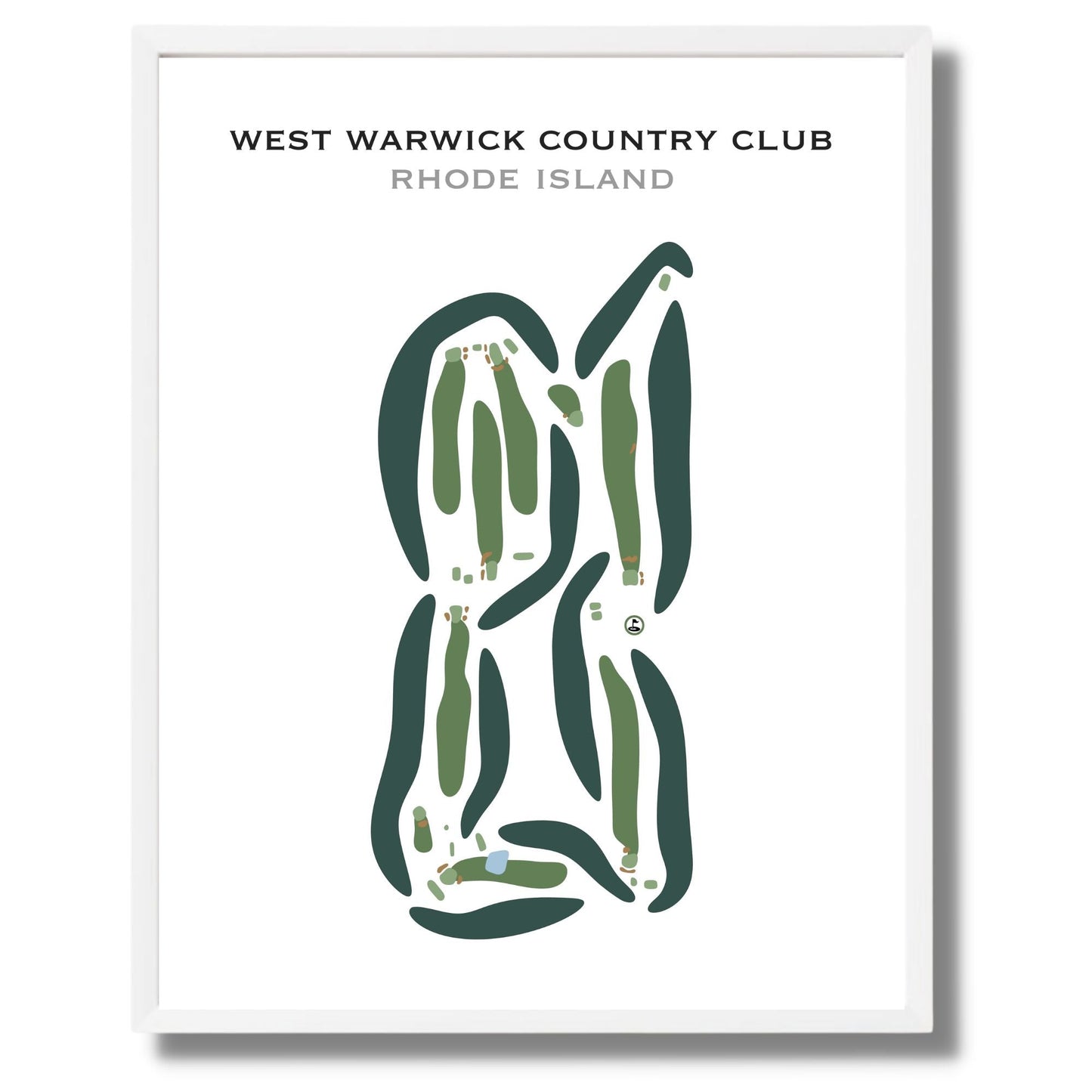 Sunset View Golf Course, Utah - Printed Golf Courses