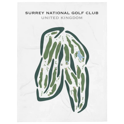 Surrey National Golf Club, United Kingdom - Printed Golf Courses