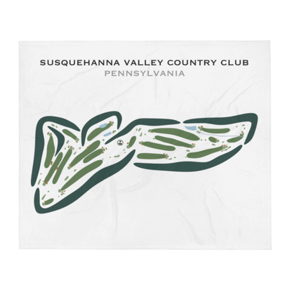 Susquehanna Valley Country Club, Pennsylvania - Printed Golf Courses