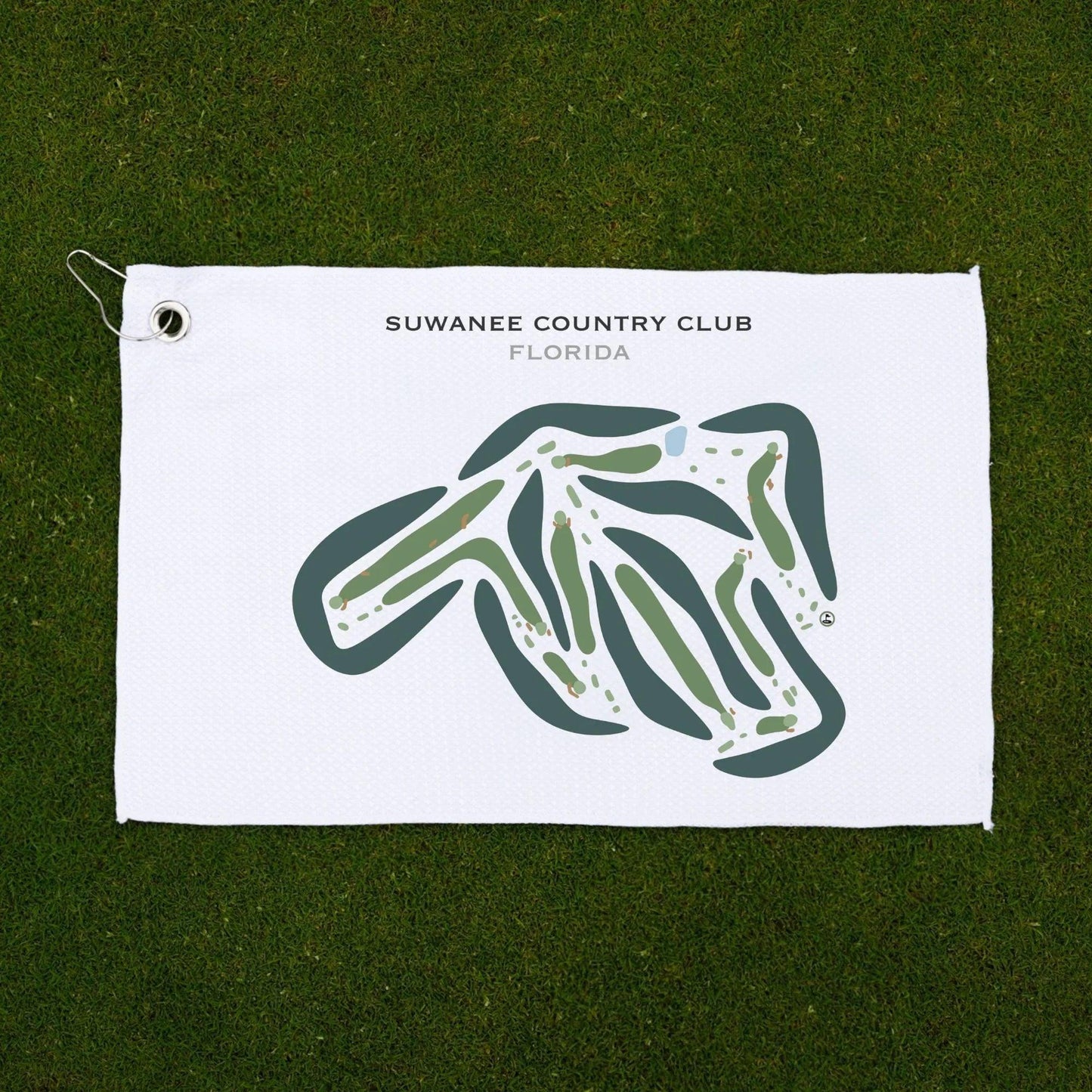 Suwannee Country Club, Florida - Printed Golf Course