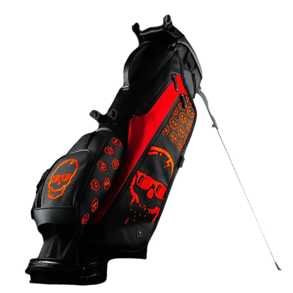 Swag Golf - Game Over Red/Black Vessel Golf Bag - GOLF LEAGUE