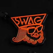Swag Golf - Orange King of Swag Keychain - GOLF LEAGUE
