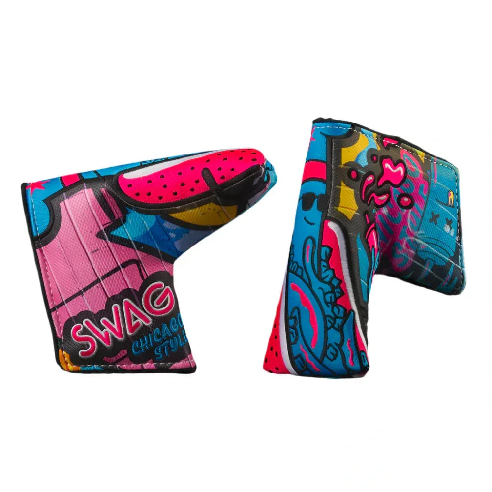 Swag Golf - Street Dog Blade Putter Headcover *opened, no bag* - GOLF LEAGUE