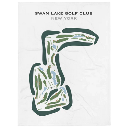 Swan Lake Golf Club, New York - Printed Golf Courses