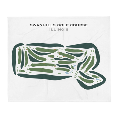 Swanhills Golf Course, Illinois - Printed Golf Courses