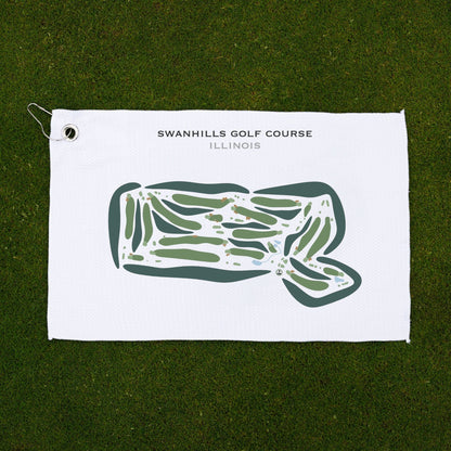 Swanhills Golf Course, Illinois - Printed Golf Courses