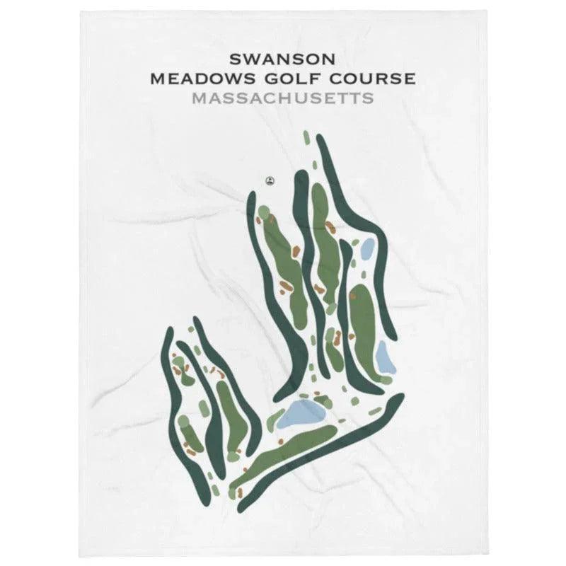 Swanson Meadows Golf Course, Massachusetts - Printed Golf Course