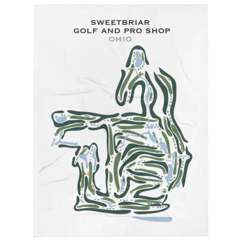 Sweetbriar Golf & Pro Shop, Ohio - Printed Golf Courses