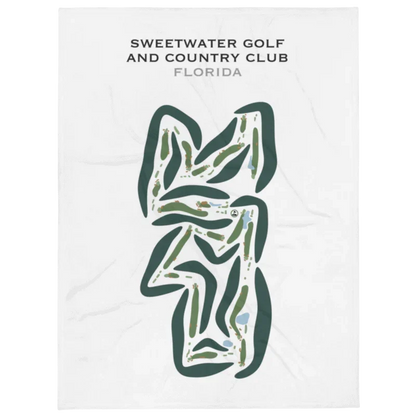 Sweetwater Golf & Country Club, Florida - Printed Golf Courses