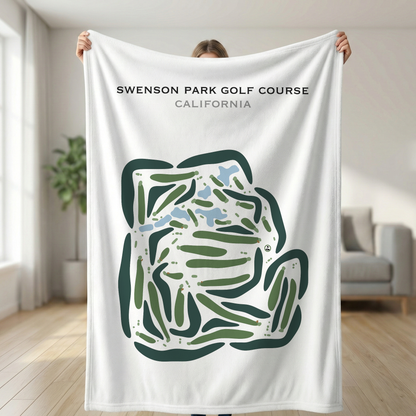 Swenson Park Golf Course, California - Printed Golf Courses