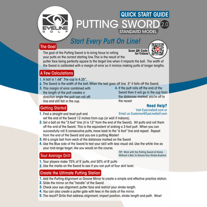 Putting Sword by Michael Breed - Standard Model