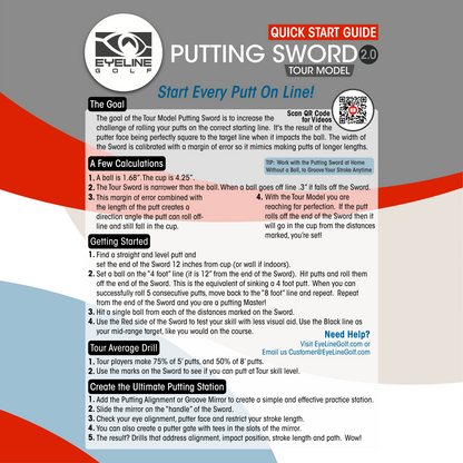 Putting Sword 2.0 by Michael Breed - Tour Model