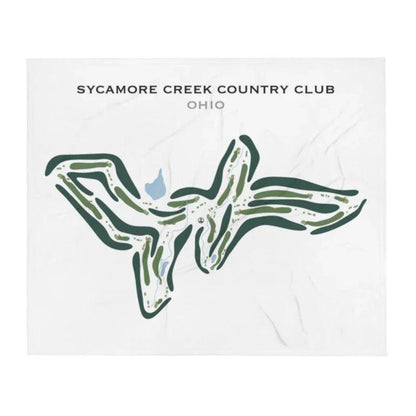 Sycamore Creek Country Club, Ohio - Printed Golf Courses