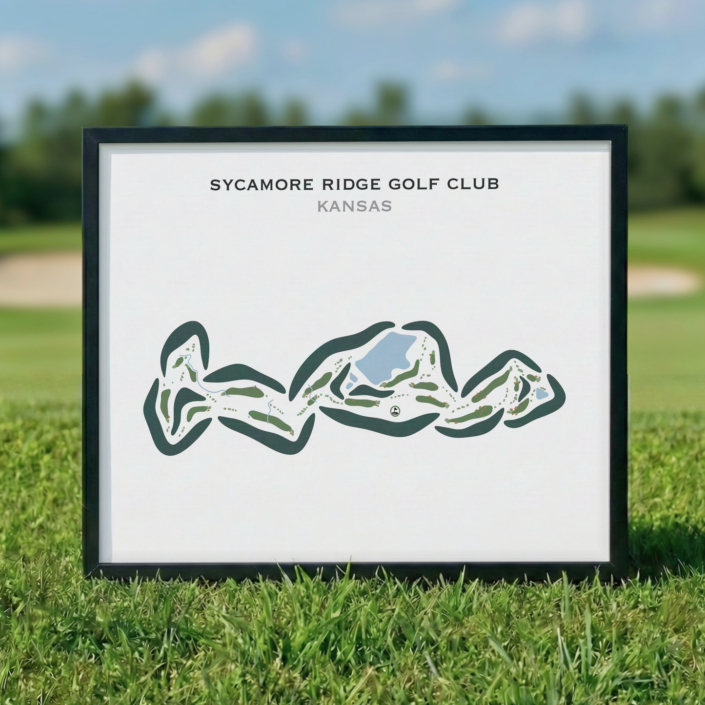 Sycamore Ridge Golf Club, Kansas - Printed Golf Courses