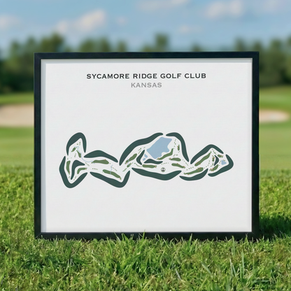 Sycamore Ridge Golf Club, Kansas - Printed Golf Courses