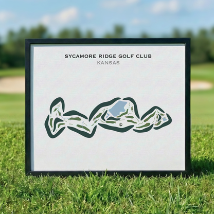 Sycamore Ridge Golf Club, Kansas - Printed Golf Courses