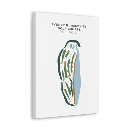Sydney R. Marovitz Golf Course, Illinois - Printed Golf Courses