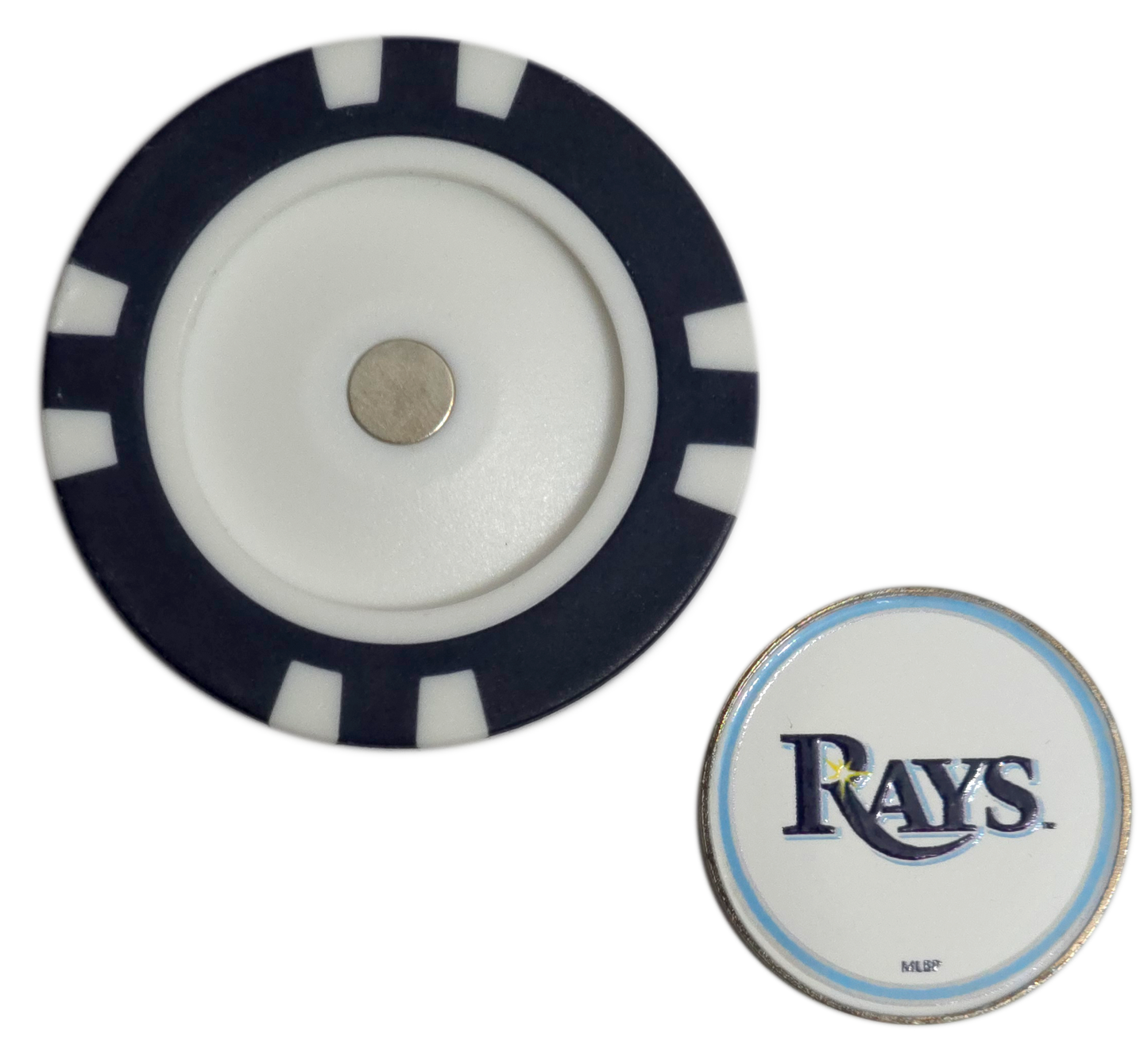 Officially Licensed Tampa Bay Rays Poker Chip Golf Ball Marker