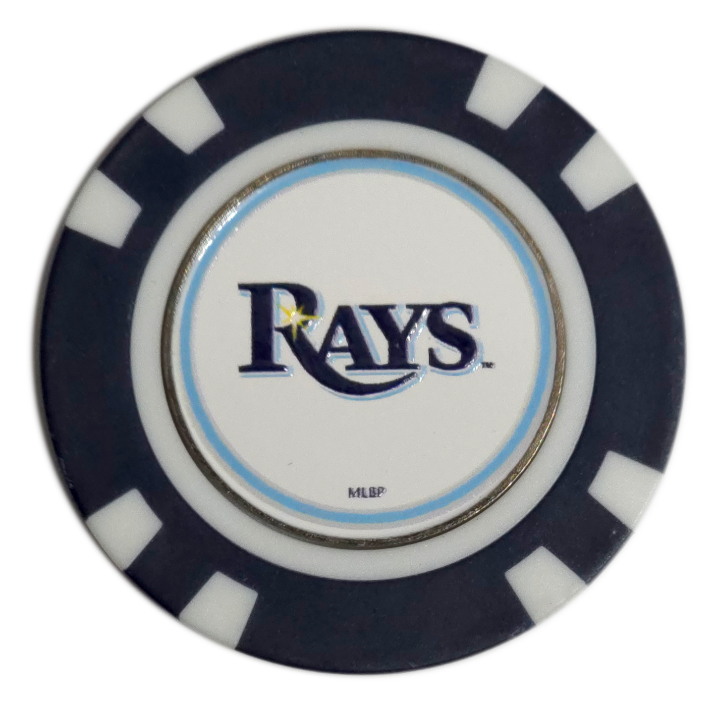 Officially Licensed Tampa Bay Rays Poker Chip Golf Ball Marker