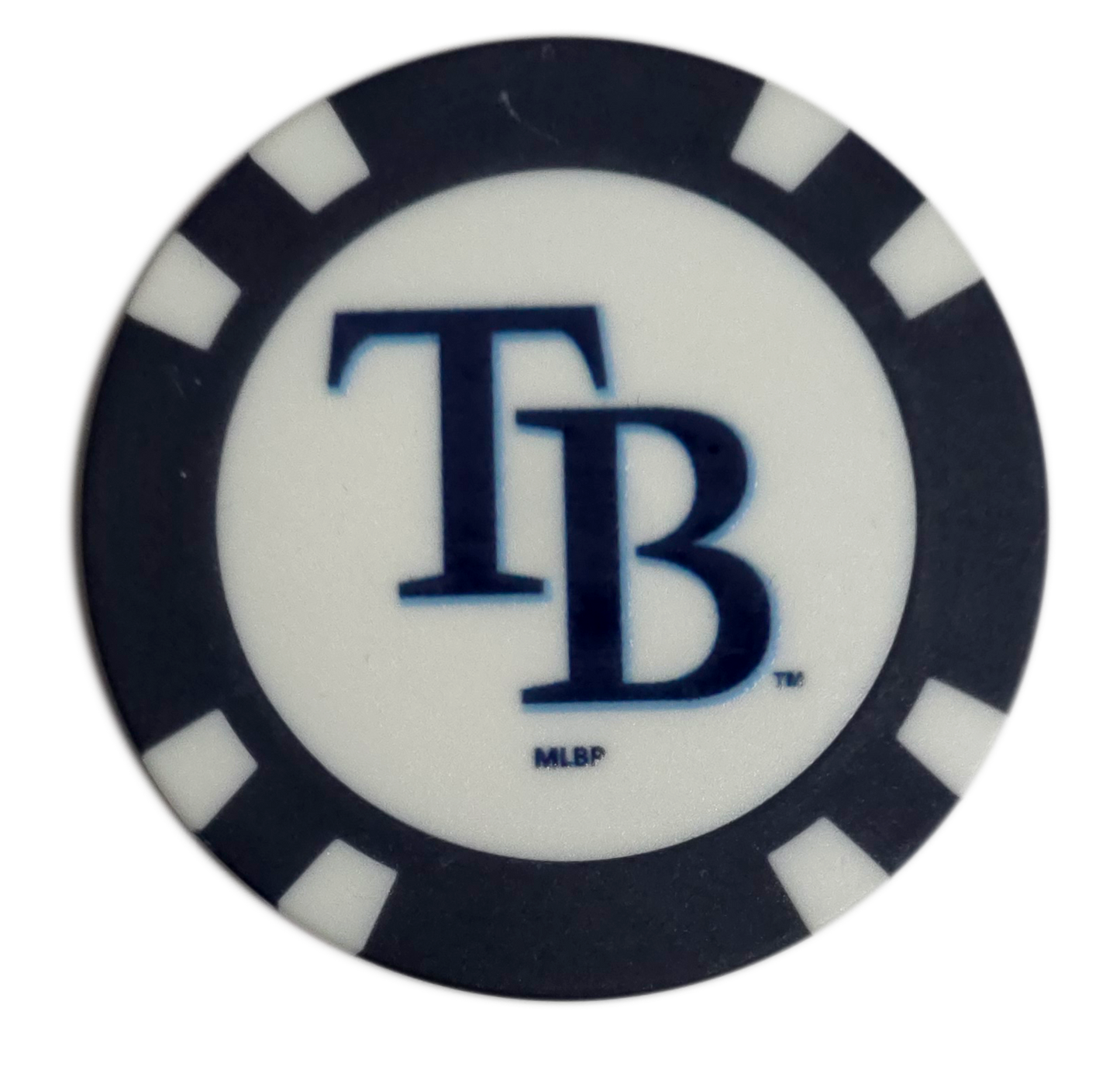 Officially Licensed Tampa Bay Rays Poker Chip Golf Ball Marker