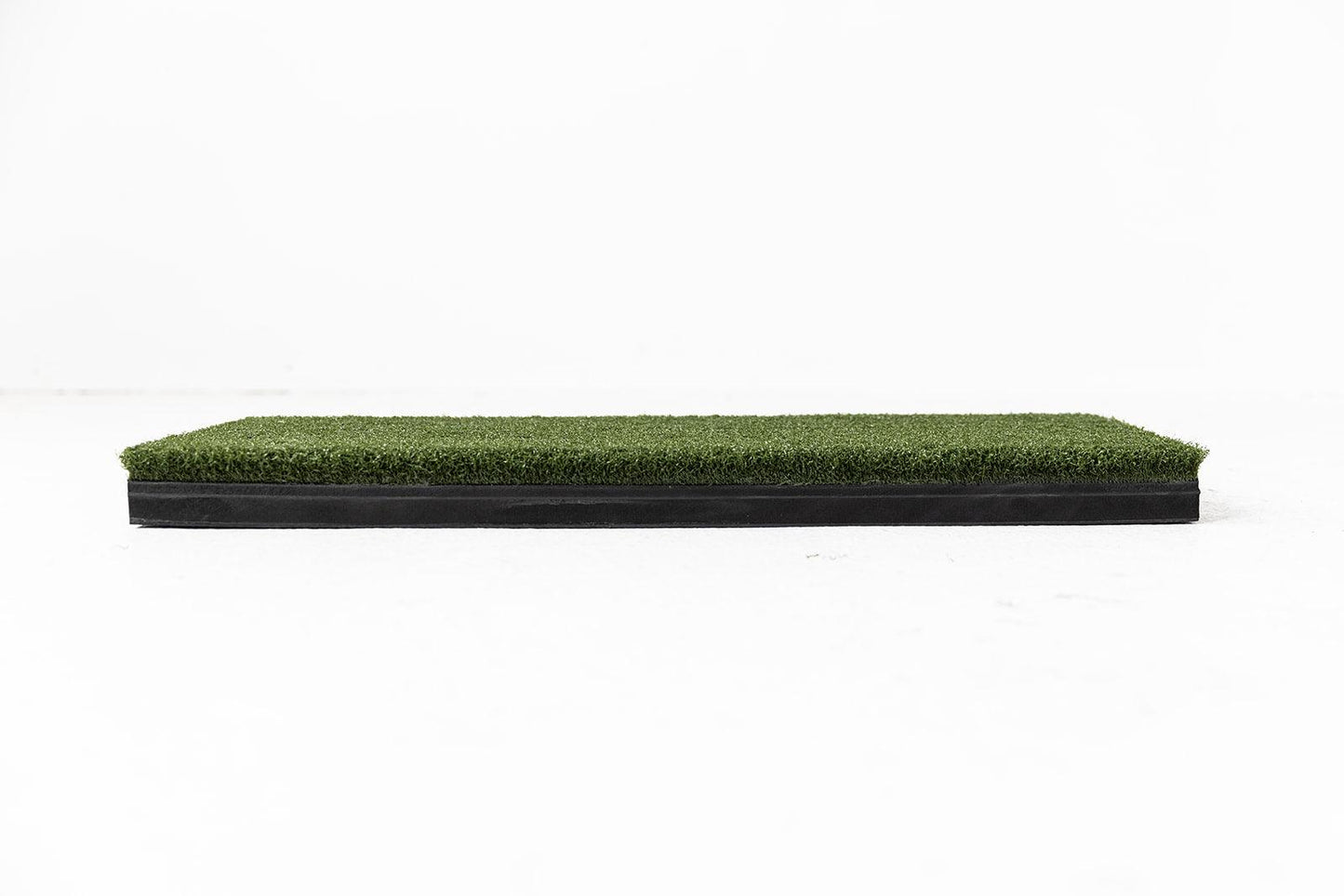 Beaver Tail Double Wide Golf Simulator Mat (4ft x 8.25ft) with the Most Realistic Hitting Strip Insert for Joint Injury Prevention