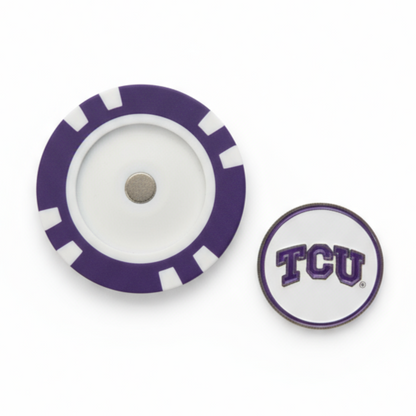 TCU Horned Frogs Officially Licensed Poker Chip Ball Marker