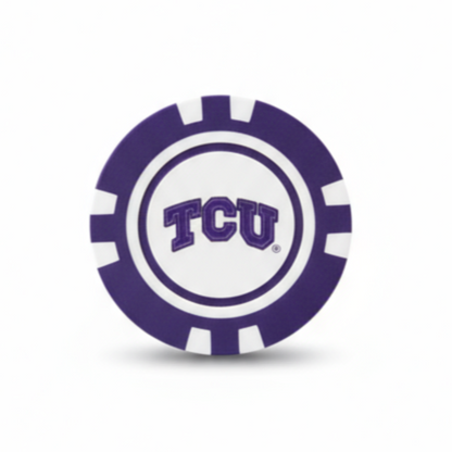TCU Horned Frogs Officially Licensed Poker Chip Ball Marker