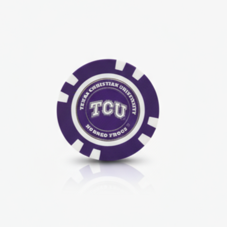TCU Horned Frogs Officially Licensed Poker Chip Ball Marker