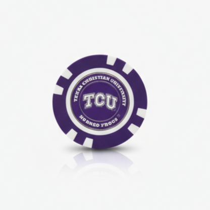 TCU Horned Frogs Officially Licensed Poker Chip Ball Marker